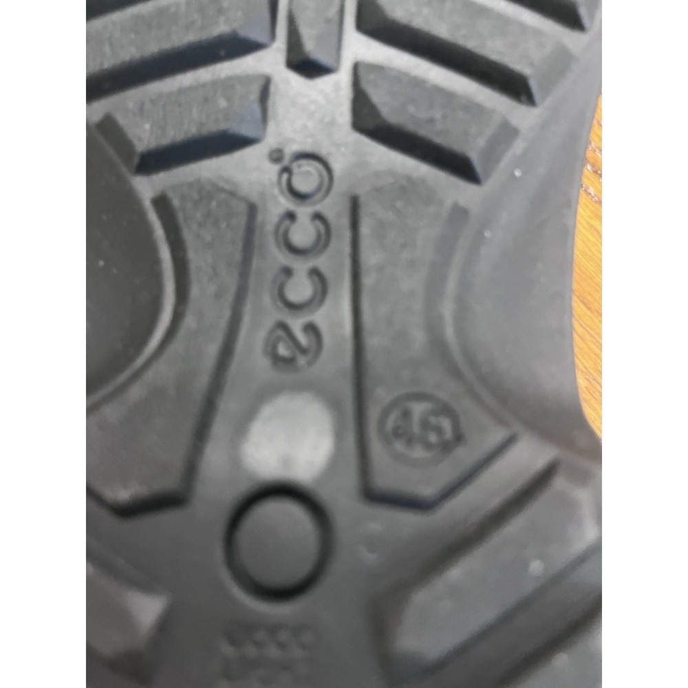 ECCO Light Neoflexor Shock Point Black Leather Lace Up Comfort Shoes 46, 12-12.5 - Picture 9 of 10